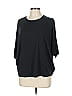 Express Black Short Sleeve Top Size L - photo 1