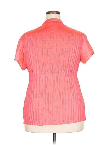 Lane Bryant Outlet Short Sleeve Blouse (view 2)