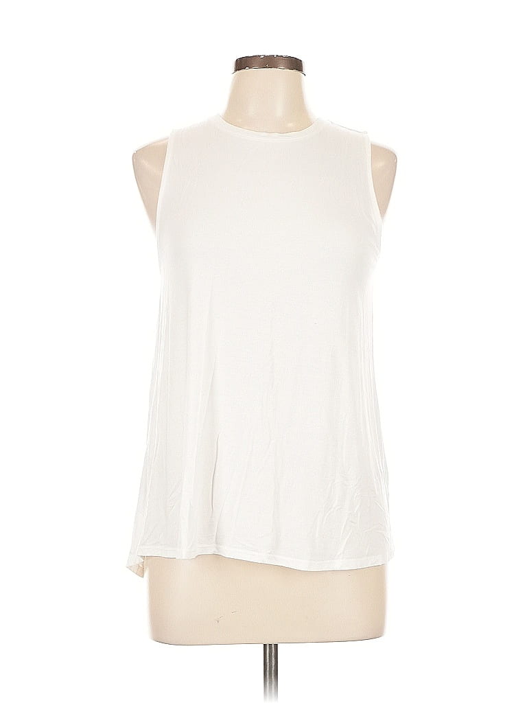 Pre-owned Talulah New York Sleeveless T-shirt In White