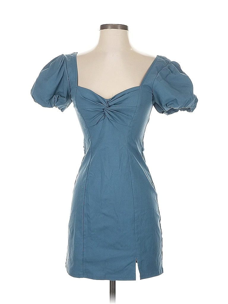 Pre-owned Row A Cocktail Dress In Blue