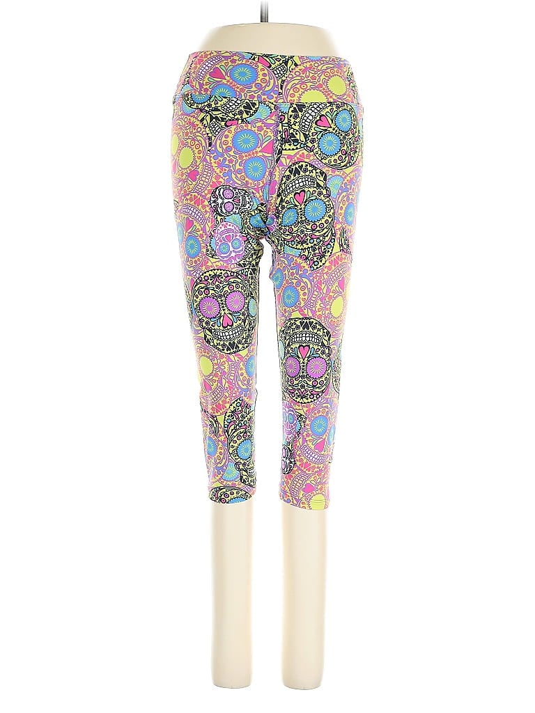 Pre-owned Assorted Brands Leggings In Pink