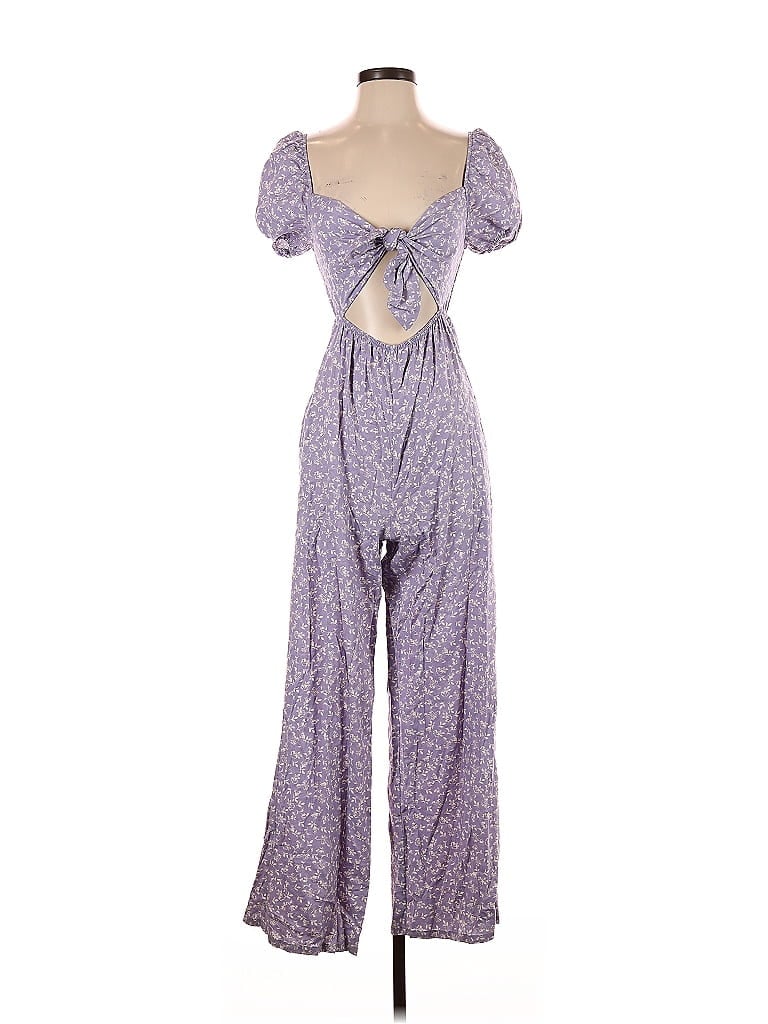 Pre-owned Rewind Jumpsuit In Purple