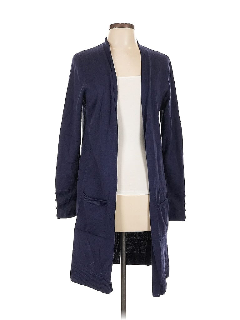 Pre-owned Verve Ami Cardigan Sweater In Blue