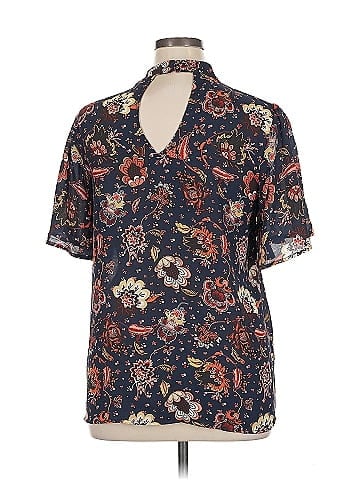 Eyeshadow Short Sleeve Blouse (view 2)