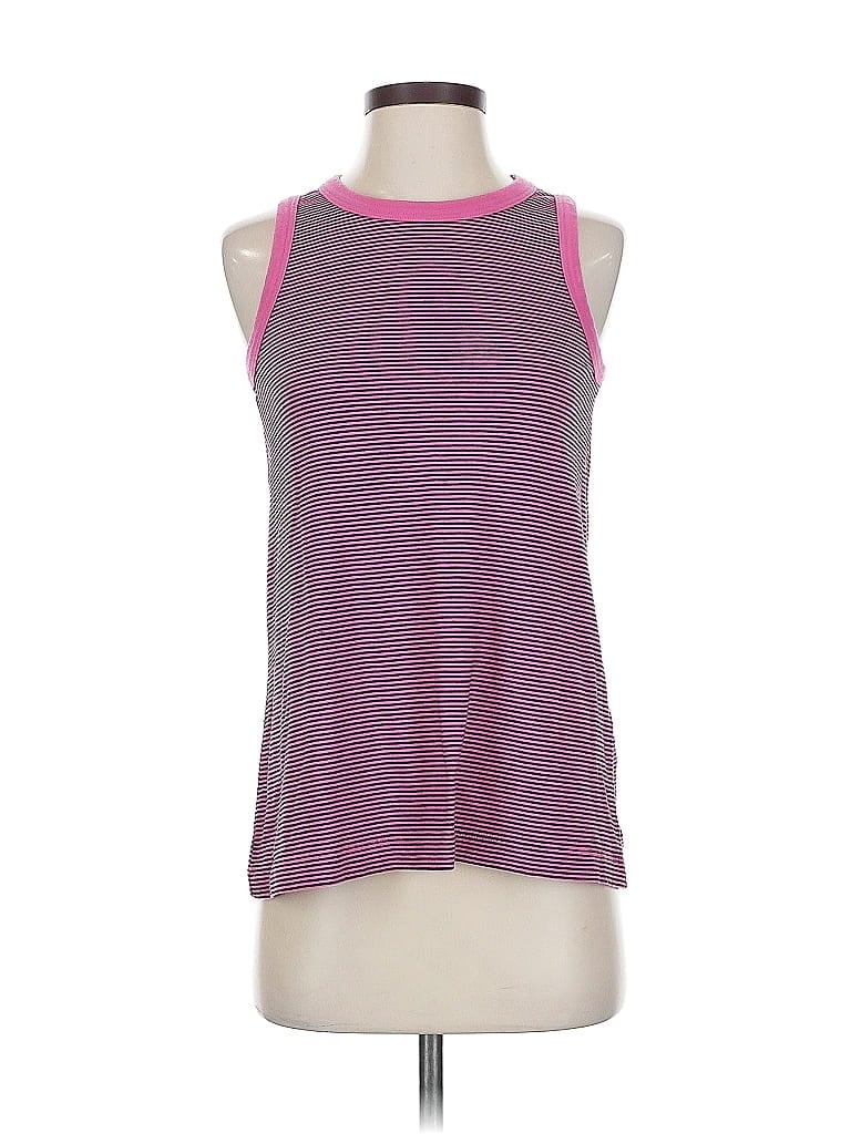 Pre-owned Current Elliott Active Tank Top In Pink