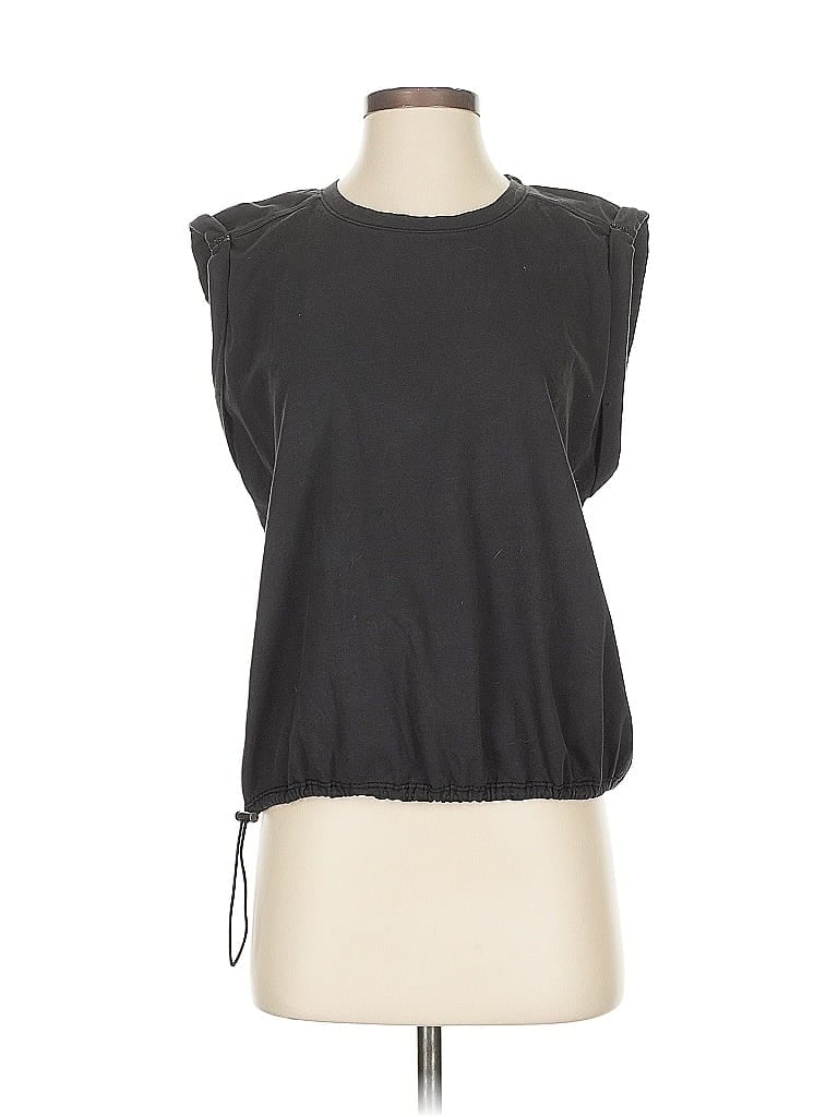 Click to view more detailed imagery on our partner's website Pre-owned Pilcro Sleeveless T-shirt In Black