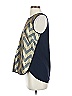 J.Crew Silver Gold Sleeveless Blouse Size 4 - photo 5