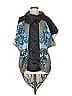 Alexander Wang 100% Nylon Blue Black Raincoat Size S - photo 1