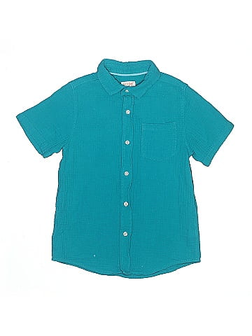Cat & Jack Short Sleeve Button-Down Shirt (view 1)