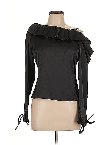 Osman Yousefzada Collective Ruffle Neck Top (view 1)