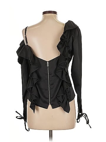 Osman Yousefzada Collective Ruffle Neck Top (view 2)
