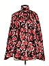 THEBE MAGUGU 100% Polyester Floral Red Nightmare Floral Blouse Size L - photo 1