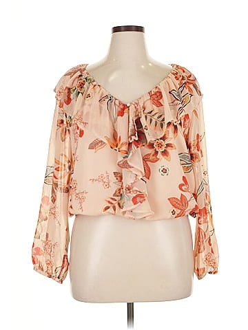 Sanctuary 3/4 Sleeve Blouse (view 1)