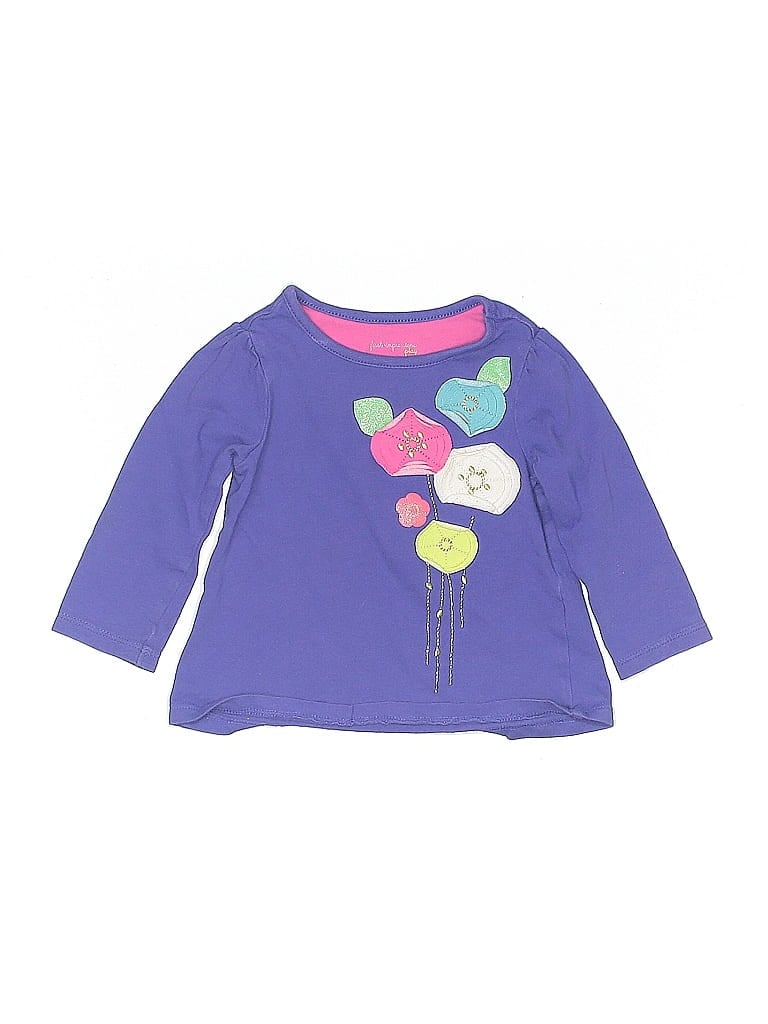 Click to view more detailed imagery on our partner's website Pre-owned First Impressions Babies' 3/4 Sleeve T-shirt In Purple