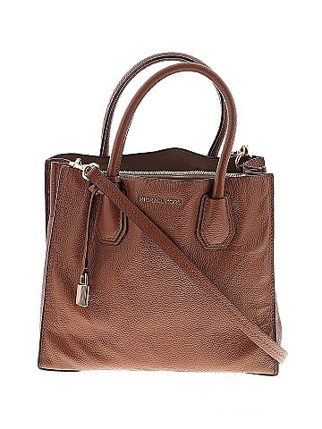 MICHAEL Michael Kors Leather Satchel (view 1)