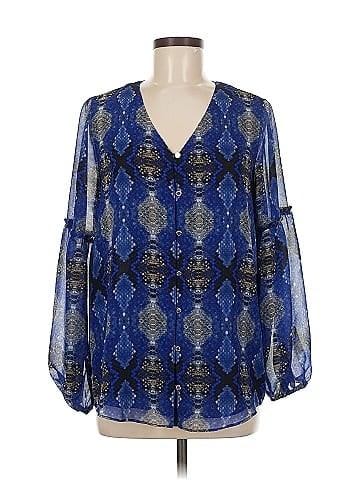 Calvin Klein Long Sleeve Blouse (view 1)