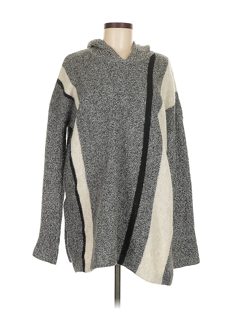 Pre-owned Alexander Wang Wool Pullover Sweater In Gray