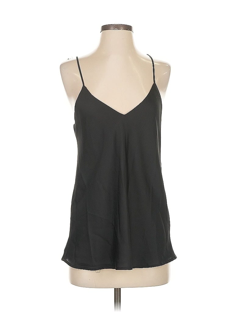 Pre-owned Calvin Klein Sleeveless Blouse In Black