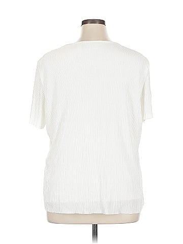 Alfred Dunner Short Sleeve Blouse (view 2)