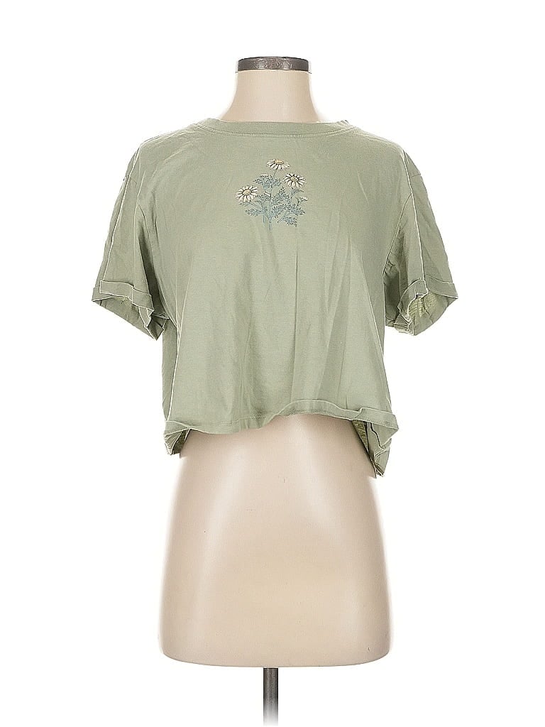 Pre-owned Assorted Brands Short Sleeve T-shirt In Green