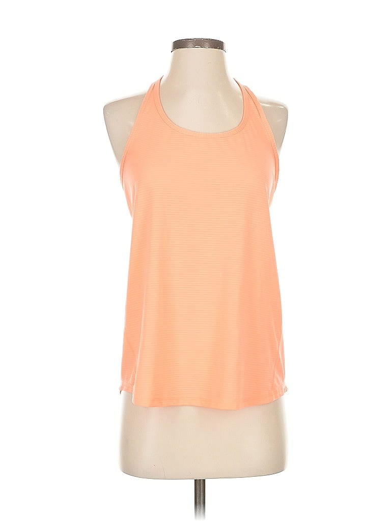 Pre-owned C9 By Champion Tank Top Orange Halter Neckline Tops