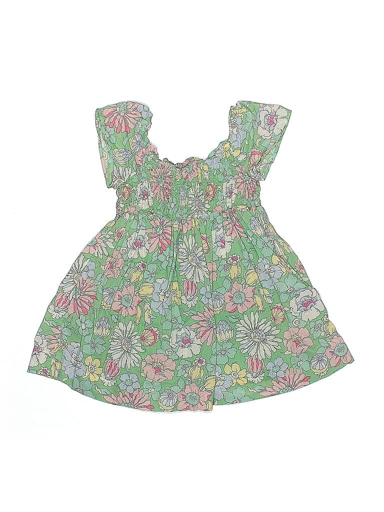 Pre-owned Baby Gap Kids' Dress In Green