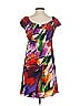 Muse Tropical Purple Cocktail Dress Size 2 - photo 2
