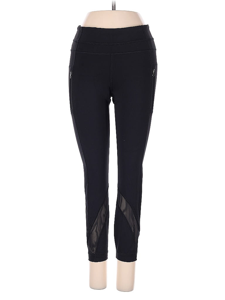 Pre-owned Lululemon Athletica Active Pants In Black