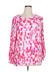 Belle By Kim Gravel 3/4 Sleeve Blouse