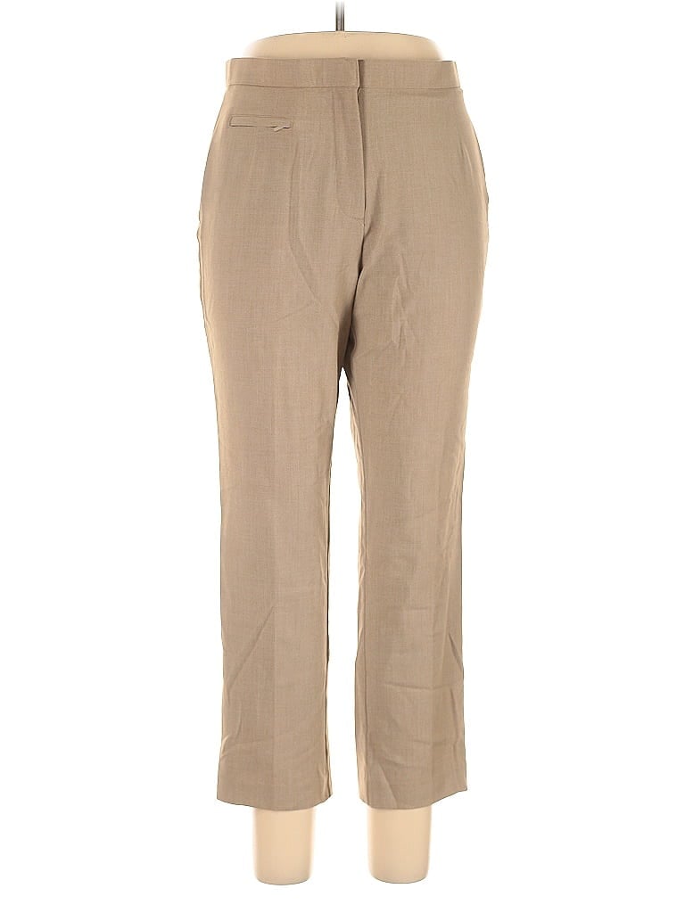Pre-owned Dressbarn Khaki Pant In Brown