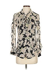 Nicholas Long Sleeve Silk Top