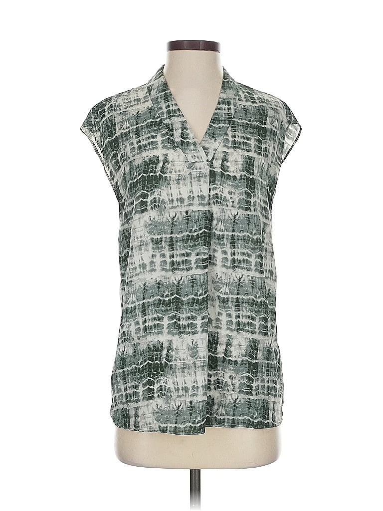 Pre-owned H By Halston Sleeveless T-shirt In Green
