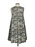 Audrey 3+1 Camo Gray Green Casual Dress Size S - photo 2