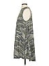 Audrey 3+1 Camo Gray Green Casual Dress Size S - photo 5