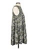 Audrey 3+1 Camo Gray Green Casual Dress Size S - photo 4