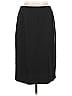 Le Suit 100% Polyester Solid Black Formal Skirt Size 10 - photo 1