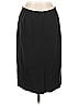 Le Suit 100% Polyester Solid Black Formal Skirt Size 10 - photo 2
