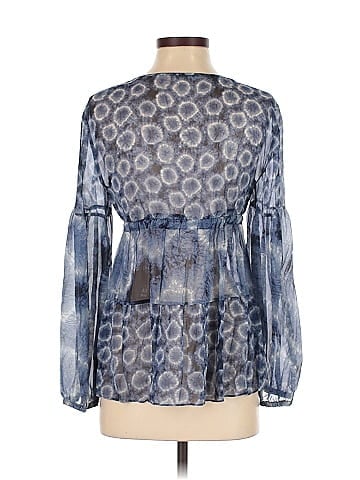 MICHAEL Michael Kors 3/4 Sleeve Silk Top (view 2)