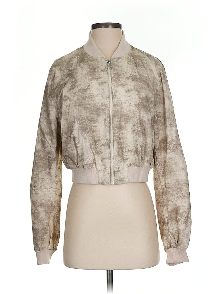 Pre-owned Zara Jacket In Brown