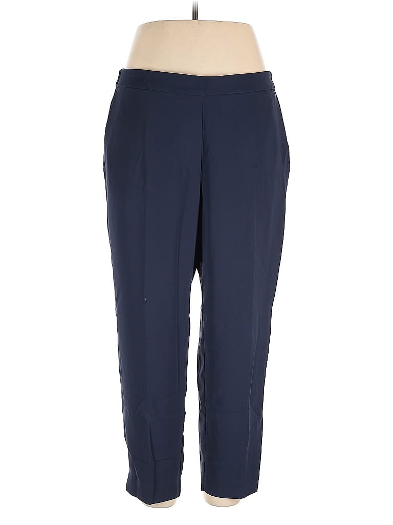 Pre-owned J.crew Factory Store Active Pants In Blue