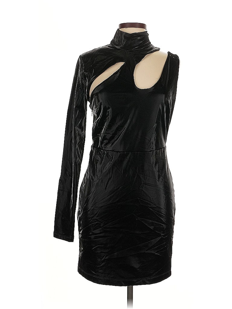 Pre-owned Rotate Birger Christensen Cocktail Dress In Black