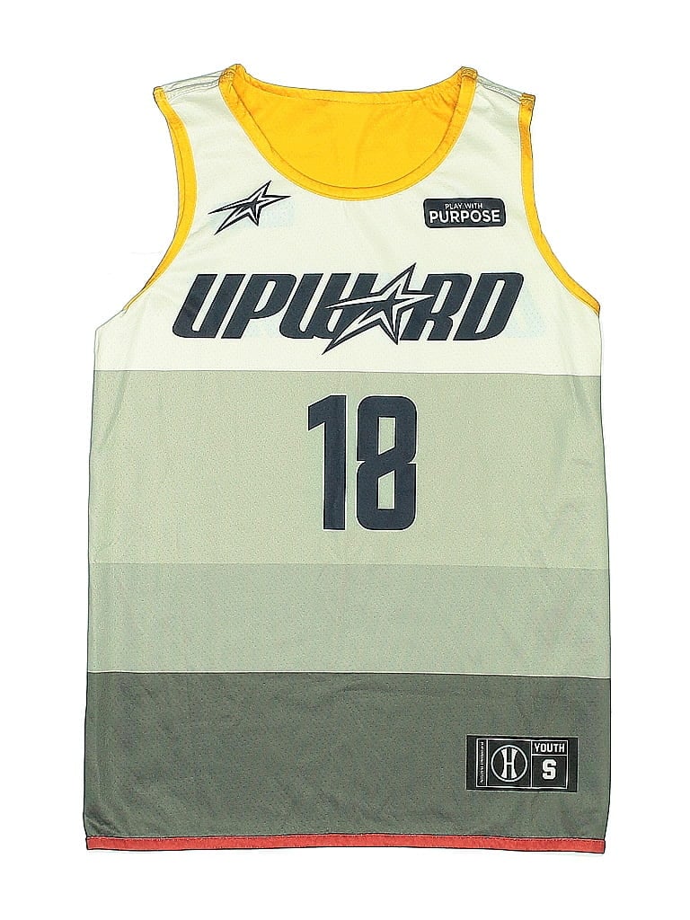 Pre-owned Holloway Kids' Sleeveless Top Green Tops