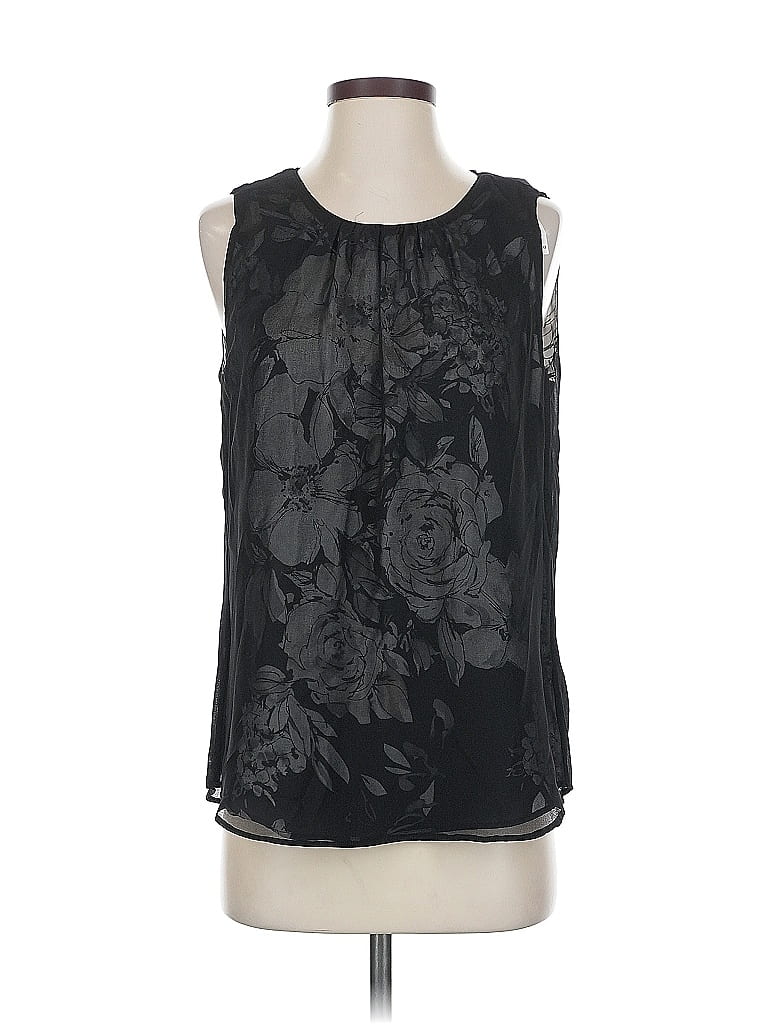 Pre-owned Marc New York By Andrew Marc Performance Sleeveless Blouse In Black