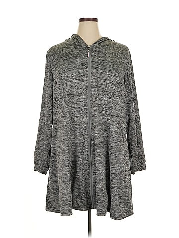 BLOOMCHIC Zip Up Hoodie (view 1)