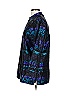 Chico's Design 100% Silk Blue Purple Raincoat Size Lg (2) - photo 4