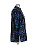 Chico's Design 100% Silk Blue Purple Raincoat Size Lg (2) - photo 3