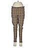 Torrid Plaid Gray Tan Casual Pants Size 2X Plus (2) - photo 1
