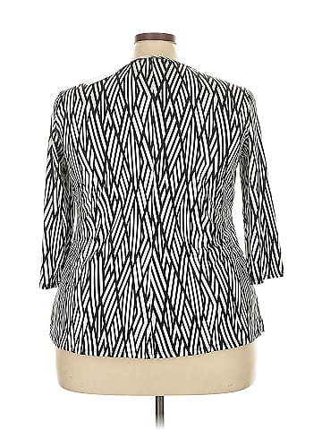 NY Collection 3/4 Sleeve Blouse (view 2)