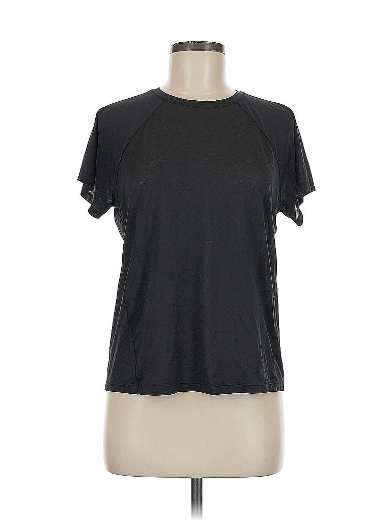 Pre-owned Athleta Active T-shirt In Black