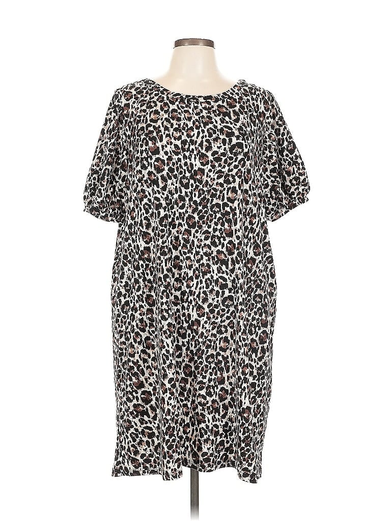 Pre-owned Flamingo Casual Dress In Brown